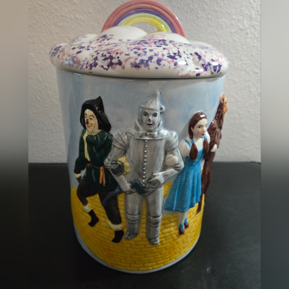 Vintage Wizard of Oz Ceramic Cookie Jar